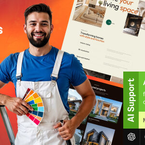ColorCrafters - Painting, Building & Renovation WordPress Theme