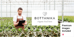 Bottanika - Organic Food Store WordPress Theme