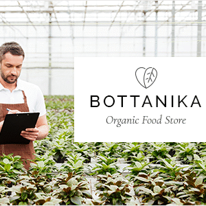 Bottanika - Organic Food Store WordPress Theme