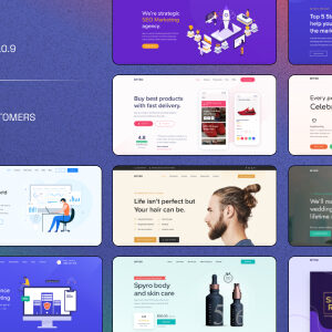 Spyro - Marketing Landing Page WordPress Theme