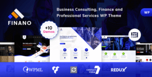 FinPath - Finance & Consulting Elementor WordPress Theme