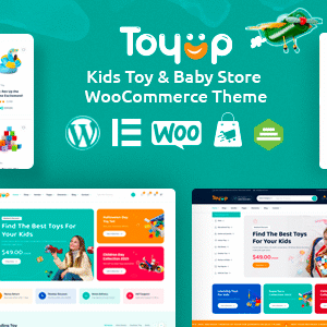 Toyup - Kids Toys Store WooCommerce WordPress Theme