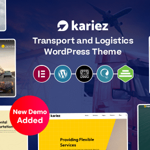 Kariez - Transportation & Logistics WordPress Theme