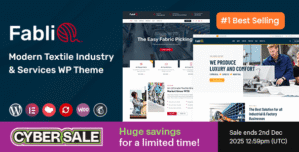 Fabzy WP - Fashion and Multi-purpose Elementor WooCommerce Theme