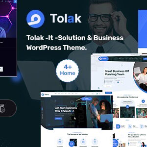 Tolak - It Solution & Business WordPress Theme
