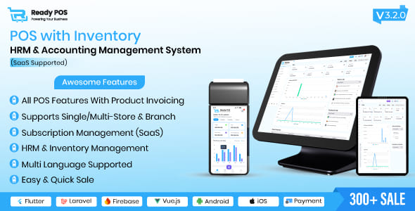 Ready POS - Mobile POS Inventory Management System Addon