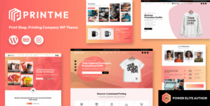 Printme – Printing Company, Design Services Theme