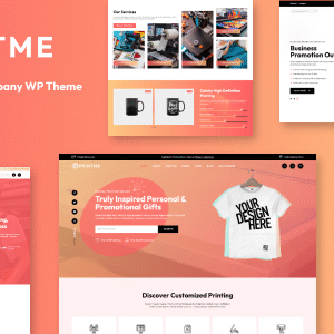 Printme - Printing Company, Design Services Theme