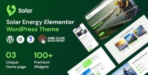 Solor – Solar Energy WordPress Theme