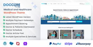 Doccure - Medical Appointment & Clinic Management WordPress Theme