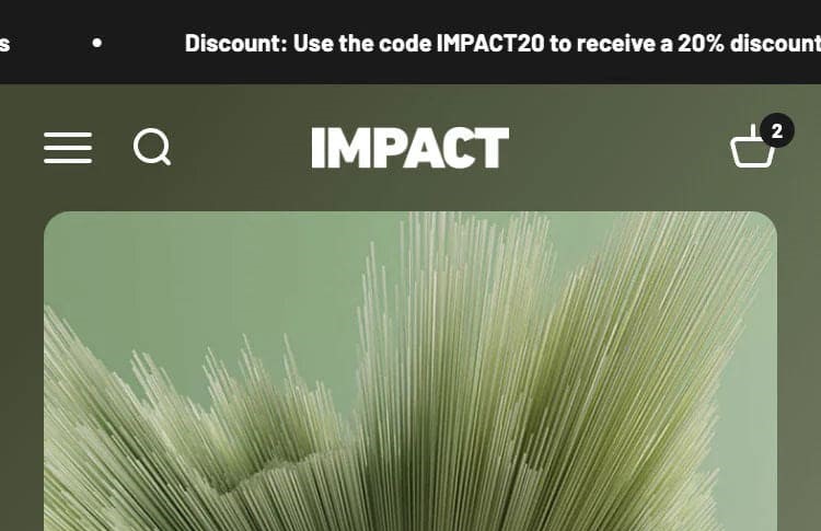 Impact shopify theme
