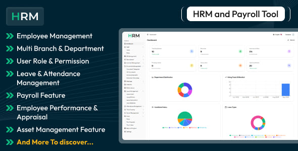 HRM - HR and Payroll Tool