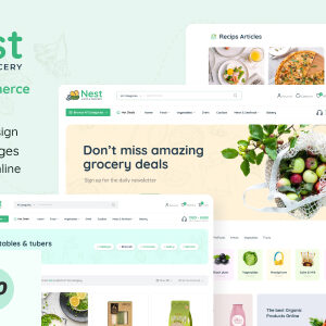 Nest - Grocery Store eCommerce Shopify Theme