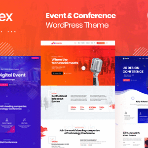 Evenex Event Conference WordPress Theme