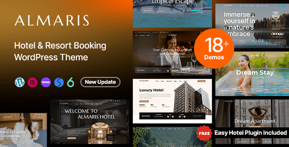 Almaris - Hotel Booking WordPress Theme