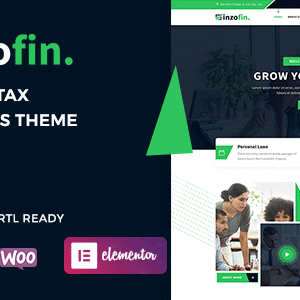 Inzofin – Finance & Tax WordPress Theme
