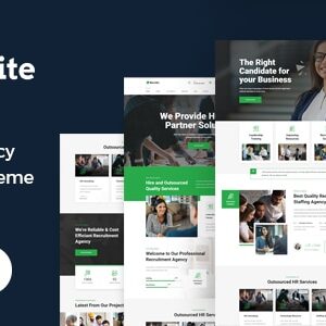 Recvite - Staffing Agency WordPress Theme