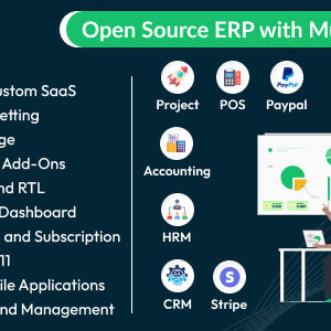 WorkDo Dash SaaS - Open Source ERP with Multi-Workspace