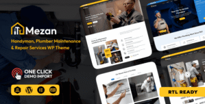 Mezon - Plumber, Handyman WordPress Theme