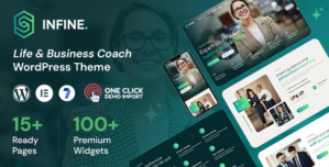 Infine – Business and Life Coach WordPress Theme