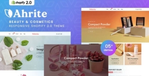 Ahrite – Beauty & Cosmetics Responsive Shopify 2.0 Theme