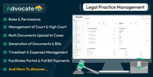Advocatego SaaS – Legal Practice Management
