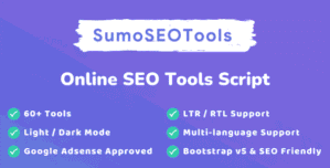 SumoSEOTools – Online SEO Tools Script